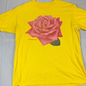 Anti Social Social Club Yellow Graphic T Shitt